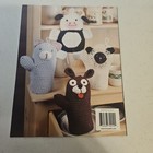 Crochet Kitchen Critter Patterns Animal  Potholders Oven Mitts Frog Cow Pig Cat