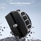 Uimoso 48l Motorcycle Top Box Scooter Luggage Motorbike Case With Steel Bracket