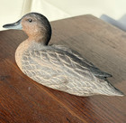 Pintail Duck Decoy Hen Detailed Glass Eyes Realistic Hand Painted Peak Time