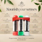 3 Pack Sinus   Peppermint   Camphor Essential Oil Nasal Inhalers     Aromatherapy