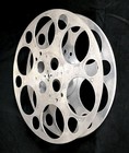 Vntg Goldberg Bros  70mm Cast Aluminum 4200  House Reel -free Shipping 