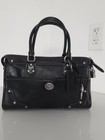 Nwt Coach Rhyder Satchel Bag 24 Cfn69 Silver black Original Packing