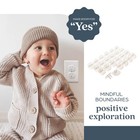 Dreambaby Plastic Baby Safety Outlet Plug Covers - 24 Pack - Outlet Covers B   