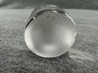 Decanter Stopper Solid Glass Barware Vintage 4 5    X 1     Fitter Minimal Taper