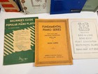 Vintage Piano Organ Clarinet Sheet Music Mixed Lot Beginners Class Lots Of Wear