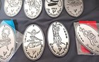 Wilton Armetale Pewter 12 Days Of Christmas Ornaments 1978-1989