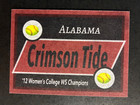Patrick Murphy Autograph Alabama Crimson Tide Softball Coach Custom Card Signed