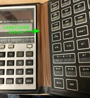 Vintage 1983 Casio Fx-450 Solar Power Scientific Calculator -- Tested more  1 