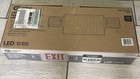 Commercial Electric Led  Remote Head Red Green Exit Sign   Emergency Light New