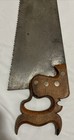 Vintage W b  Sears Co  Middletown Ny Hand Saw 28    Long Cast Steel  Wood Handle