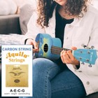 Kmise Soprano Ukulele 21 Inch Basswood With Carry Bag Tuner String