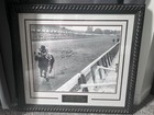 Secretariat 1973 Belmont 21 X 18 Framed Photo Signed Ron Turcotte
