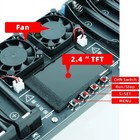 8-channel 18650 Battery Capacity Tester 2 4in Color Screen Dc5v 10a Module