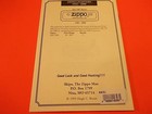 Zippo Collectors Price Guide   Data Book  6 Pages Of Info On Zippo Lighters
