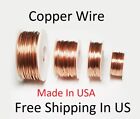 Copper Wire Round  dead Soft  Sizes 10 12 14 16 18 20 22 24 26 28 30 Ga  