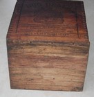 Rare Early 20th C  bug Death  Antique Wood Box  Danforth Chem Co  Leominster  Ma