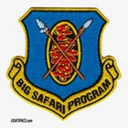 Usaf 661st Aeronautical Systems Sq -big Safari- Air Force - Original Vel Patch 