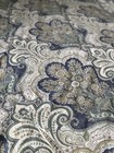Pottery Barn Mackenna Paisley Organic King Duvet   2 King Shams Blue