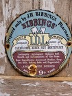 Vintage Bibbings Porcelain Sign Tooth Power Dental Dentist Medicine Pharmacy