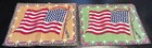 Vintage Tobacco Cigar 48 Star American Flag Felt Flannels 8 x12    9 x12 