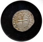 Medieval Spain  Mallorca  Sancho  1311-1324  Silver Dobler  Ngc Au55