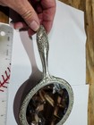 Silver Plated     Hand Held Beauty Mirror 