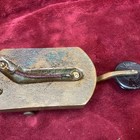 Vintage 3  Heavy Brass Oversized Telegraph Key    ck    Nonelikeit  K1 Key Button