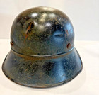 Wwii German M38 Air Defense Luftschutz Gladiator Original Helmet