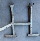 Mx Lift Stand-custom Welded Vintage Metal-motocross Flat Track Racing Dirtbike