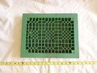 Antique Vintage Metal Register Heat Floor Grate With Moving Damper 14 X 11    