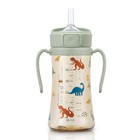 Flip Top Spill Proof Sippy Cup  Ppsu  Bpa Free  10 Oz  Stage 2 Straw For Todd   