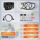 53-660 Ultima Single Fire Programmable Ignition Kit For Harley Big Twin Evo Xl
