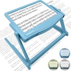 Large 5x Magnifying Glass With Led Lighting  Anti-glare Lens   Collapsible Stand