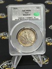 1935 Texas 50c Silver Commemorative Ms66 Cac Cacg Witterbrick Silver Label