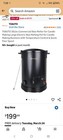 Toauto 30 Lb Commercial Electric Wax Melter With Temp Control   Pour Spout