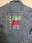 Hbo Jean Jacket Simply The Best 80s 90s Cotton Vintage Denim Trucker Mens L