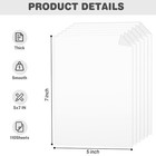 Cardstock 5x7  110 Sheets  White Card Stock  5x7 Cardstock Paper  75lb  200gs   