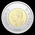 2026 Canada  2 Cn Tower 50th Anniversary Toonie     Uncirculated From Roll         