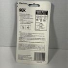 Vintage 1997 Gerber Nuk Orthodontic Pacifiers 2pack Size 1 Birth 6m New Y2k Baby