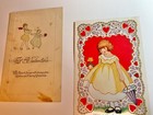 A Golden Age Of Greetings  Vintage Valentine Postcard Lot - Dated   Die-cut Car