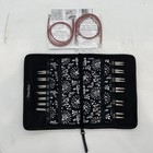 Chiaogoo Twist Red Lace Interchangeable 4  Tip Set 7400-c