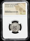 Postumus 260-269 Ad  Roman Empire Romano-gallic Silver Double Denarius Coin  Ngc