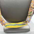 Venetian Millefiori Mosaic African Trade Beads 34 Beaded Necklace 22 