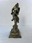 Vintage Brass Hindu Statue Dancing Ganesha Nepal Elephant God India