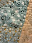 Vintage Cotton Handmade Hand Stitched Pinwheel Quilt Cutter Crafts 68 X 52