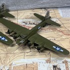 Vintage Lot Of 2 Boeing B-17 Flying Fotress No 63151 Diecast Airplanes Free Ship