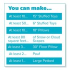 Poly-fil Polyester Fiberfill Stuffing  10lb Box  Bulk  By Fairfield
