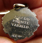 Antique 800 Silver Charm Pendant Of Jesus Marked  sacro Monte Varallo  Italian