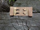 Old Rare Vintage Antique Civil War Relic Confederate Brass Belt Adjuster Keeper