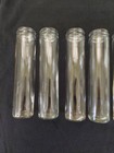 Vintage Alka Seltzer 6  Glass Bottles   Lot Of 8   No Lids   1940 s-1960 s 